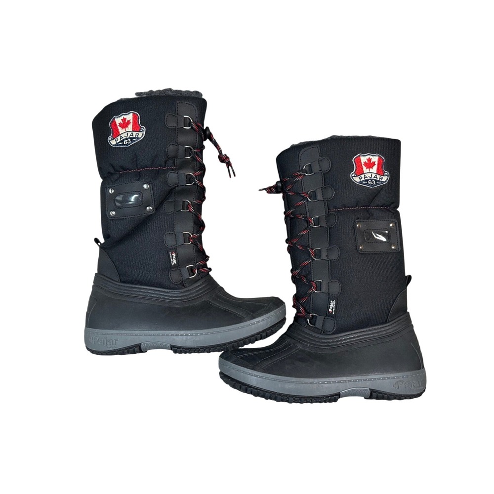 Pajar Canada Waterproof Gripster Winter Boots Size 4 Tall Snow‎ Boots